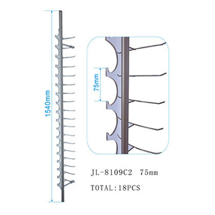 Display Stand D8109C2 75MM