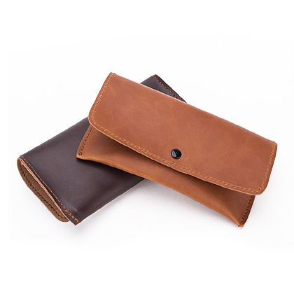 leather glasses case