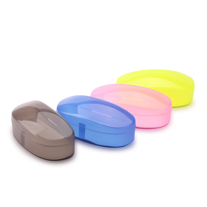 clear glasses case