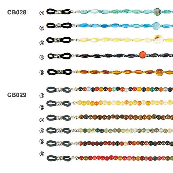 beaded eyeglass chains