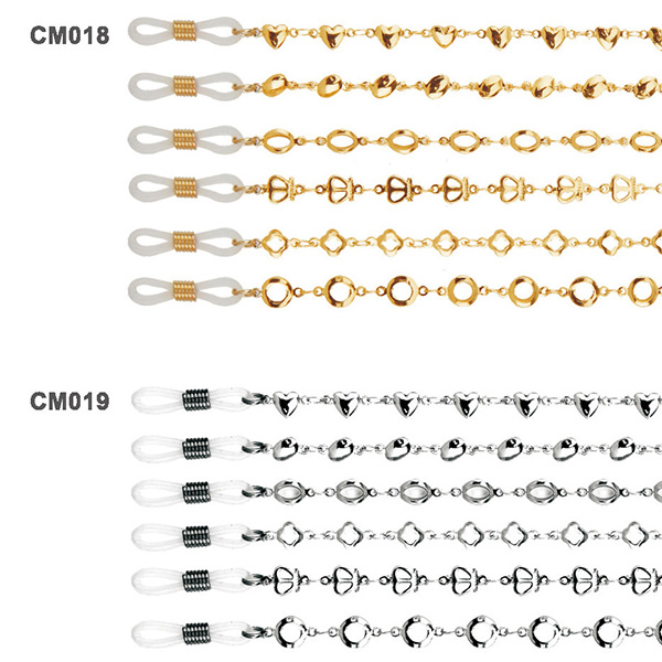 eyeglass chain ends