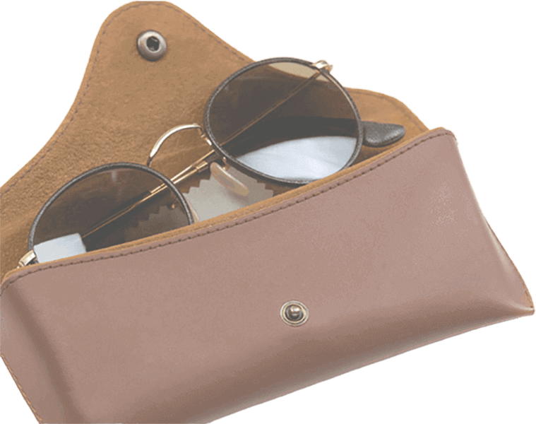 Leather Sunglasses Cover - Bear Necessities-nttc.com.vn