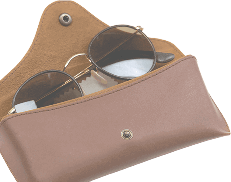 Standard Leather Hard Shell Eyewear Case - DITA Eyewear Official