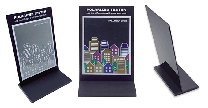 Rainbow Polarized tester PL2024-4