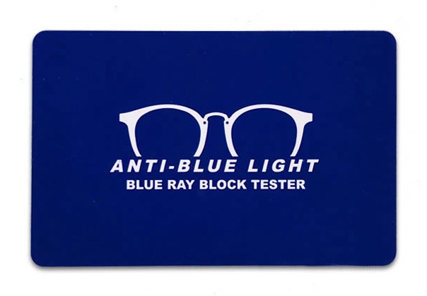 bue light tester front