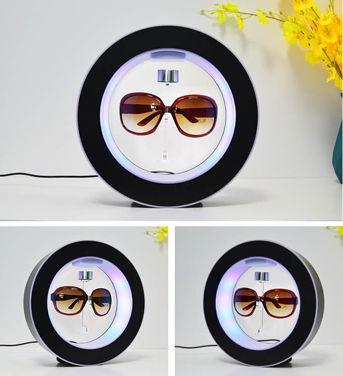 levitating display black color