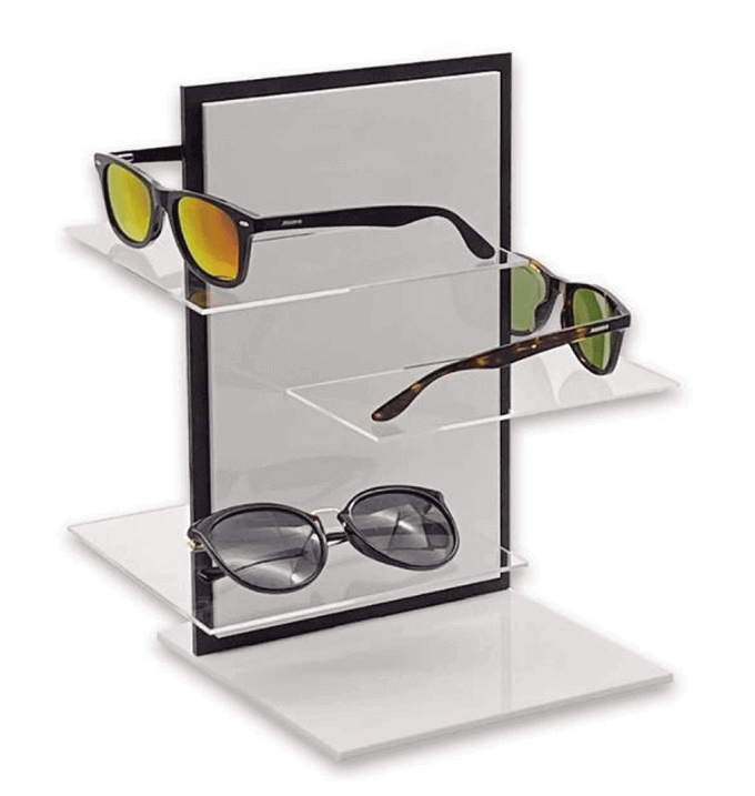 acrylic glasses stand PL-2404VBW