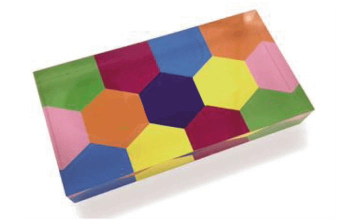 acrylic logo blocks PL-1901