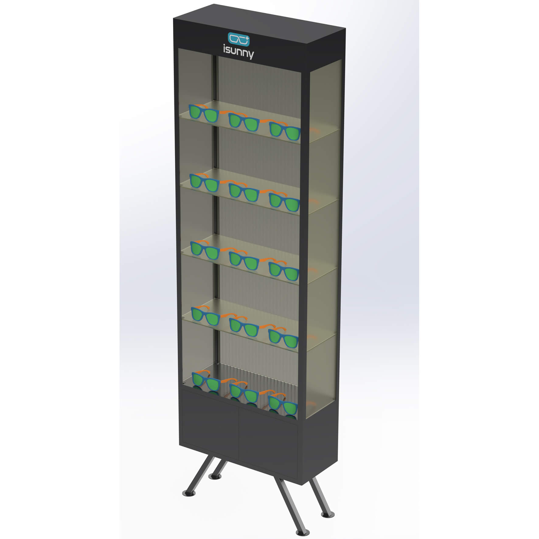 sunglasses display stand-ISD8010-ISUNNY